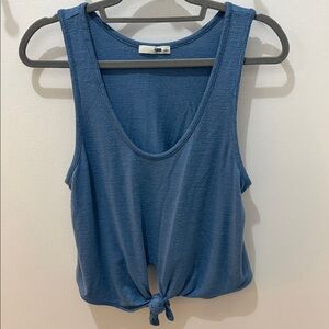 Wilfred by Aritzia Front Knot Tank